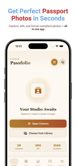 Passport Size Photo Editor screenshot 2