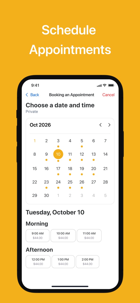 iPhone screenshot