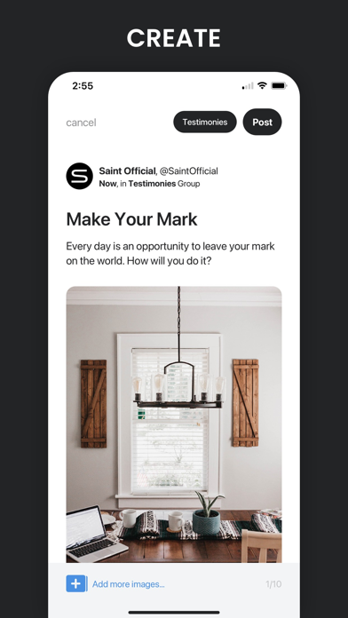 Saint Social Screenshot