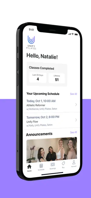 Unify Pilates screenshot 1
