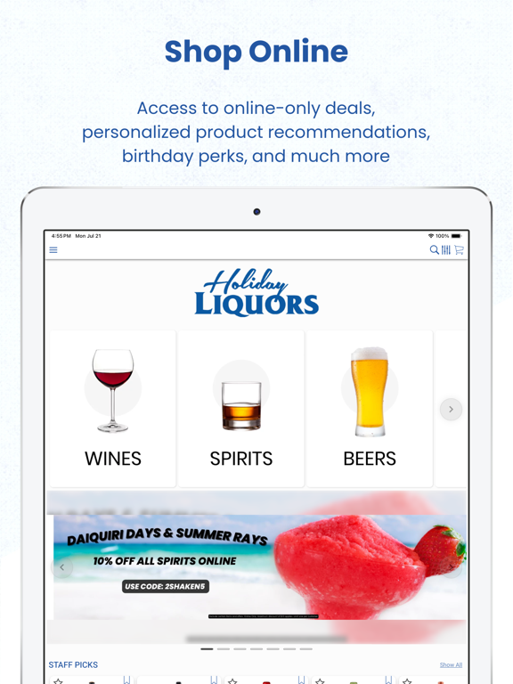 Screenshot #4 pour Holiday Liquors