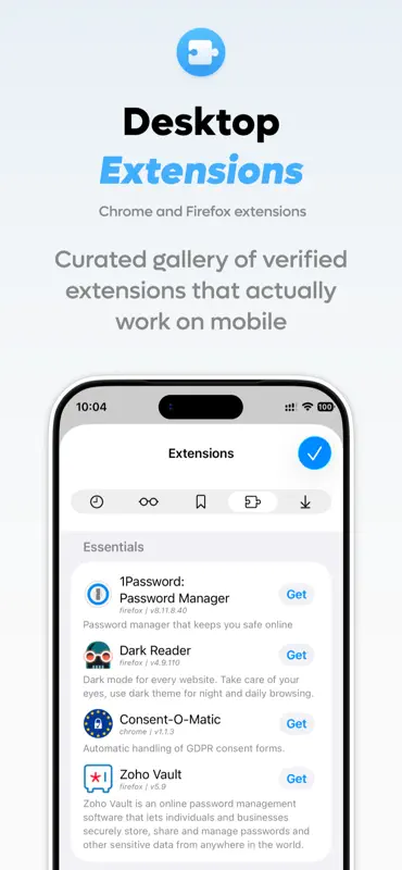 Orion Browser by Kagi screenshot 7 of 9