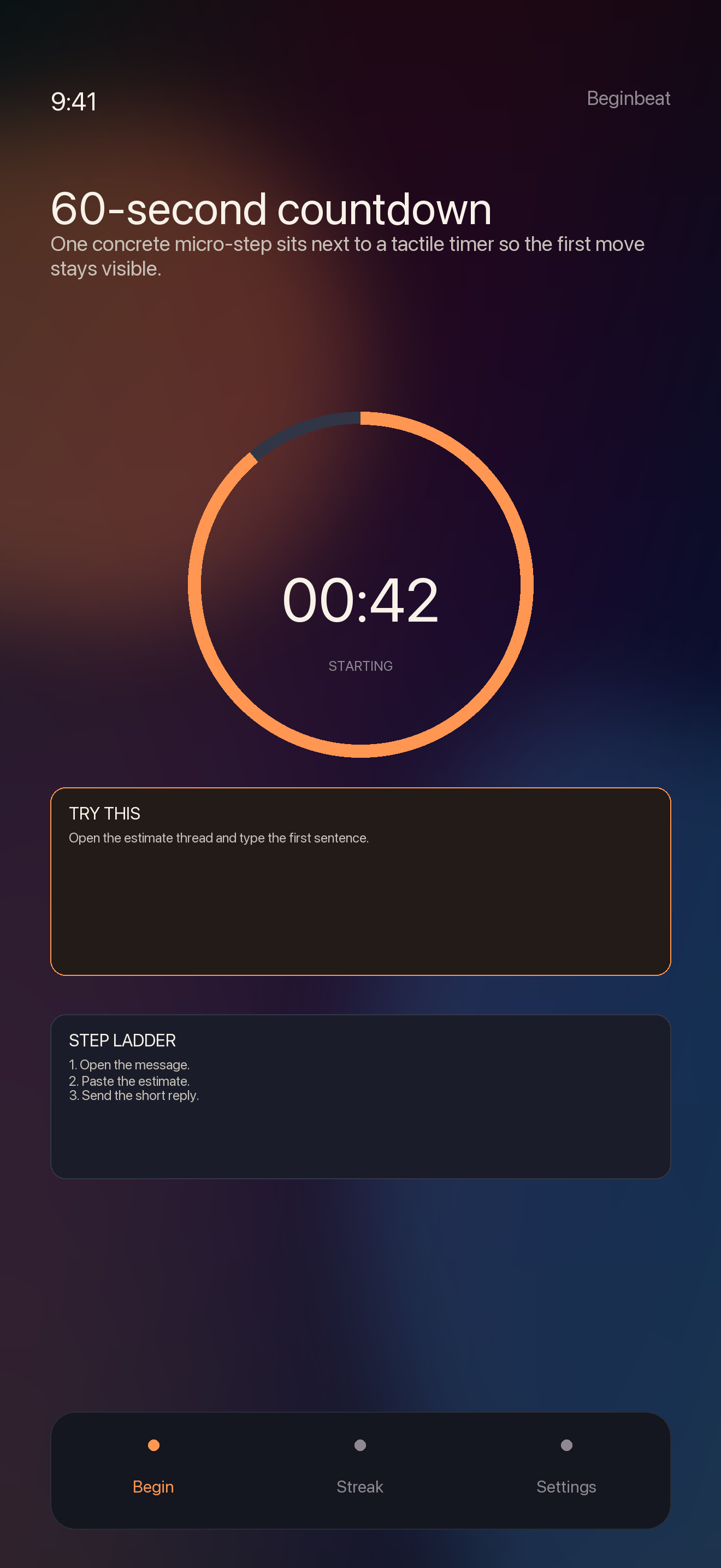 Beginbeat screenshot 2 of 5