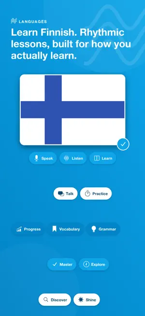 Learn Finnish - LingoWave screenshot 1