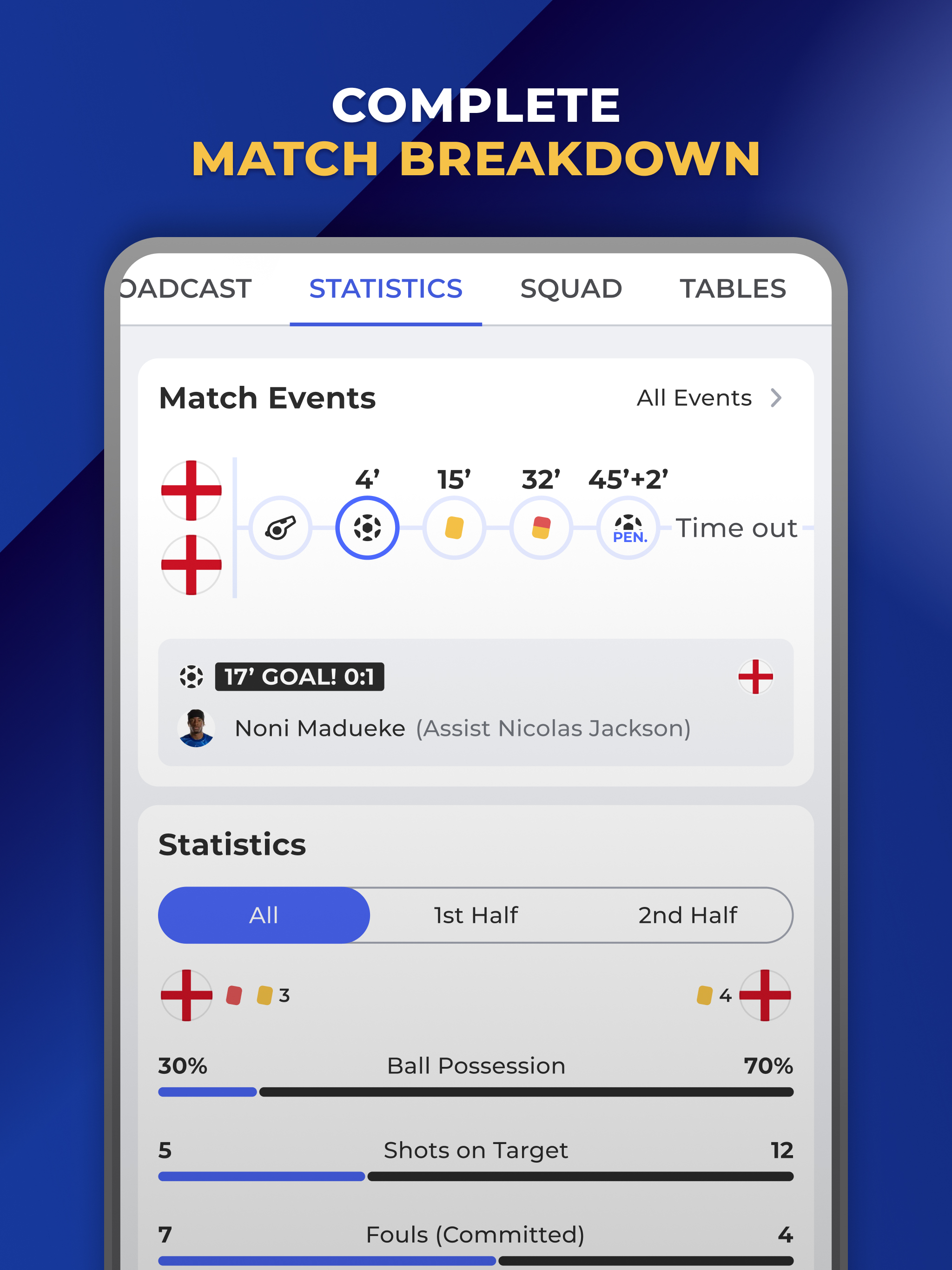 Blues Live – News & Scores screenshot 17