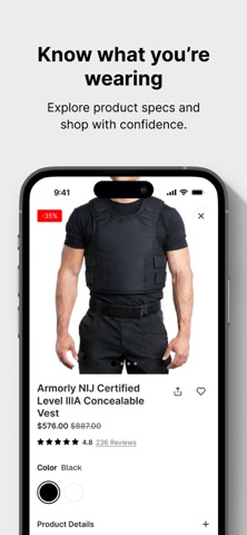 Armorly: Body Armor & Gear screenshot