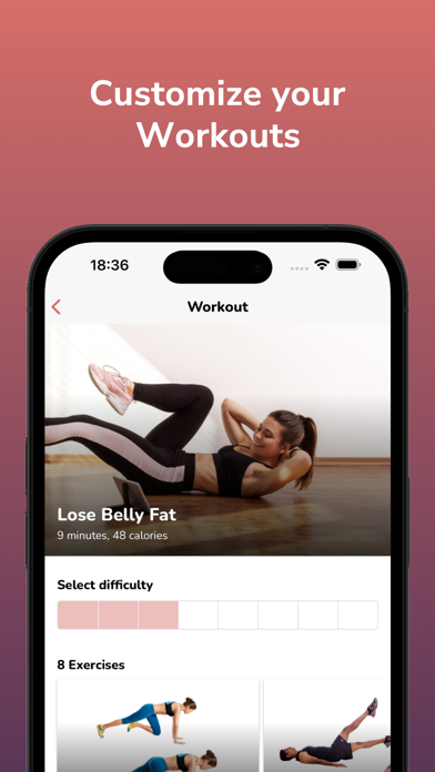 Flat Belly Workout Plan Screenshot