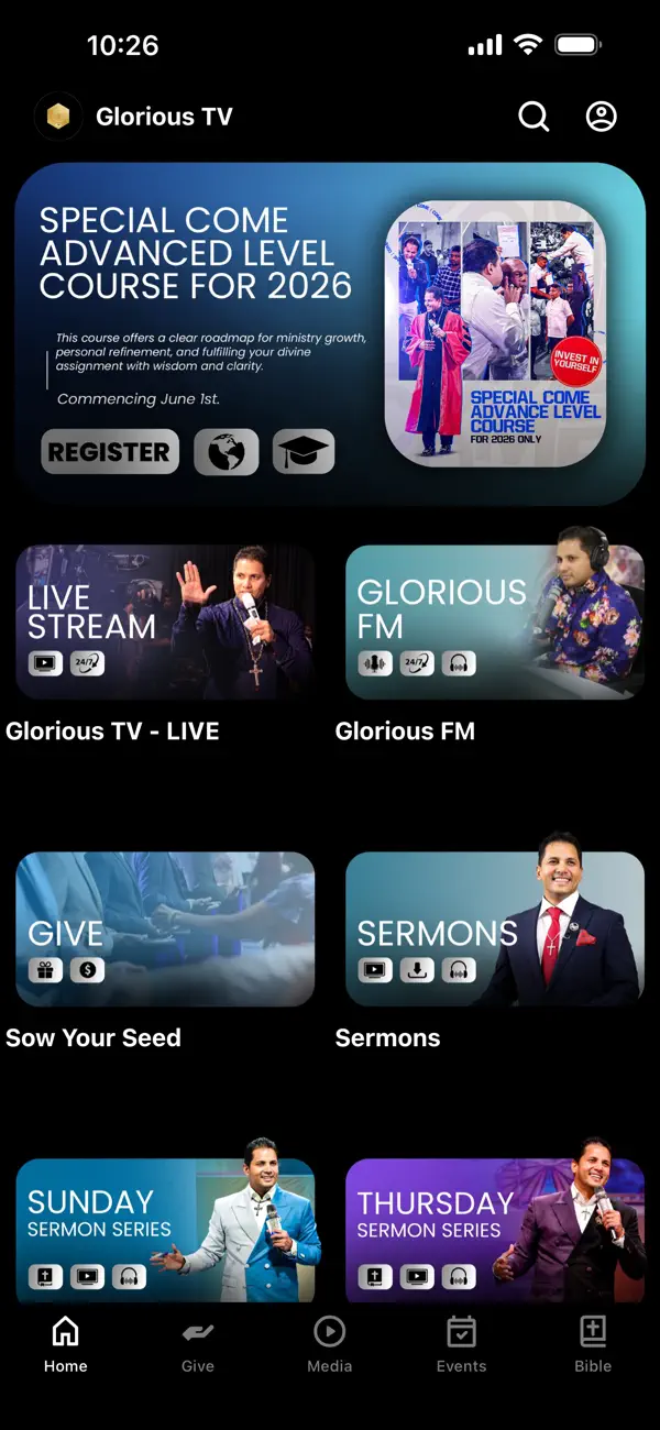 Screenshot #1 pour Glorious TV