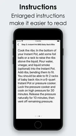 Instant Pot Recipes, offline iPhone image 3
