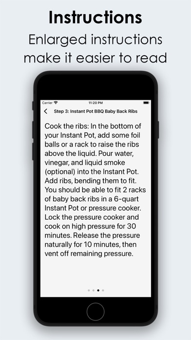 Instant Pot Recipes, offline Screenshot