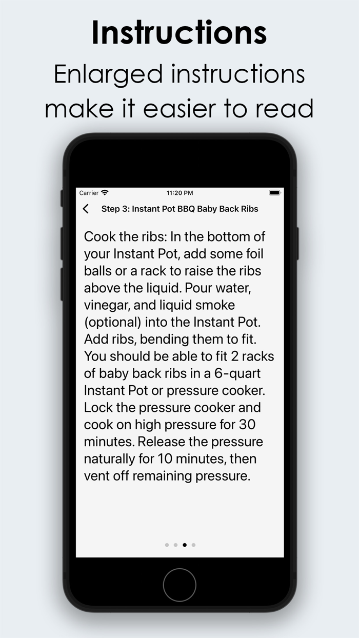 Instant Pot Recipes offline