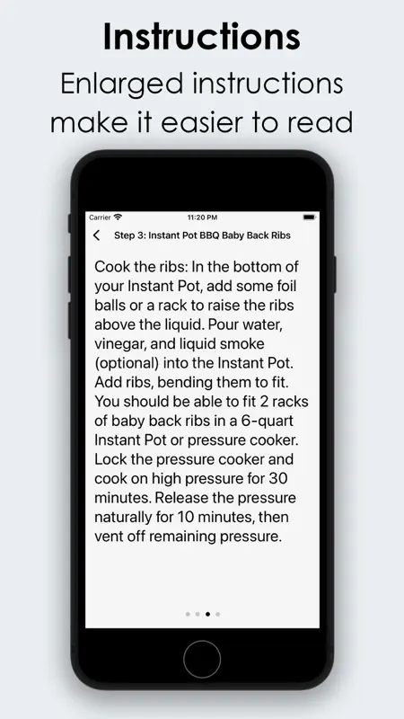 Instant Pot Rezepte, offline screenshot 3 of 7