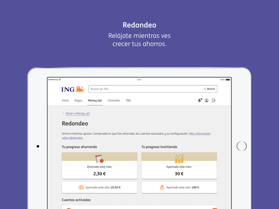 Screenshot #6 pour ING - Banca Móvil y Finanzas