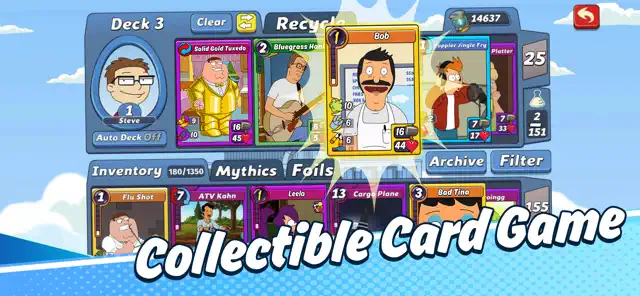 Animation Throwdown: Card Game screenshot 1