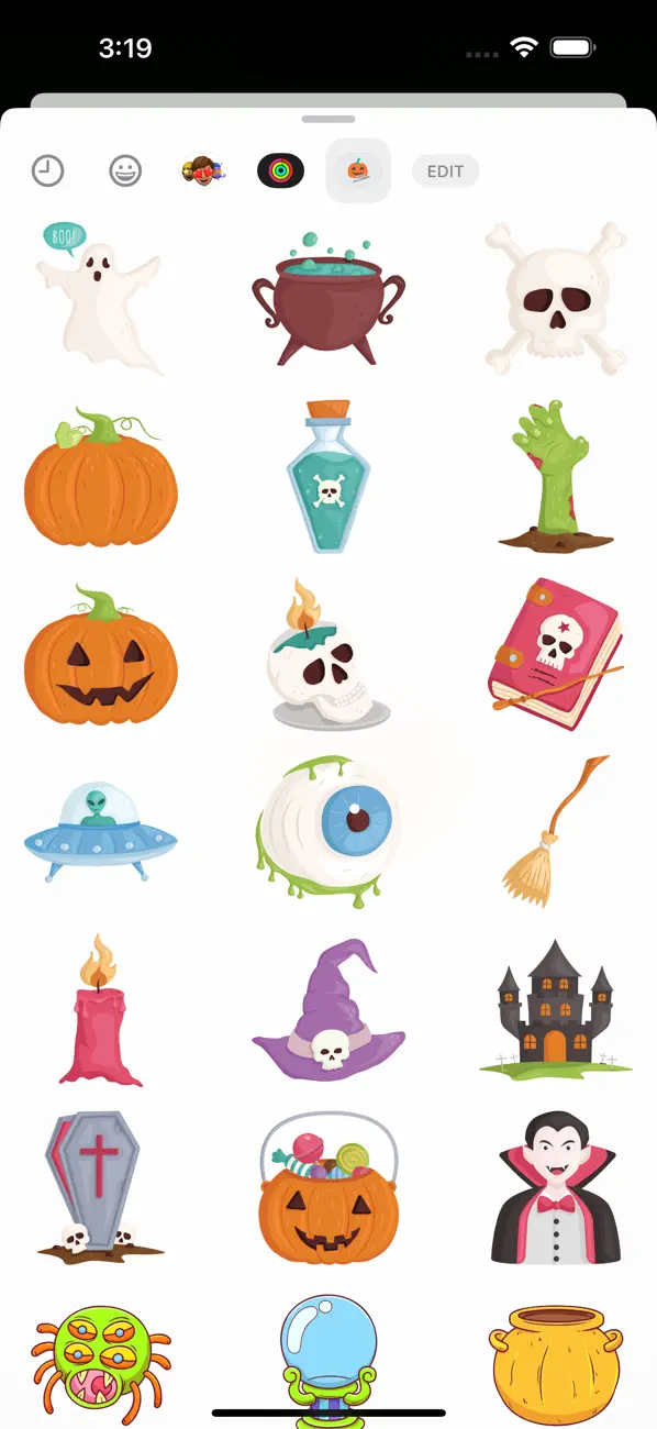 Screenshot #3 pour Halloween Stickers - WASticker