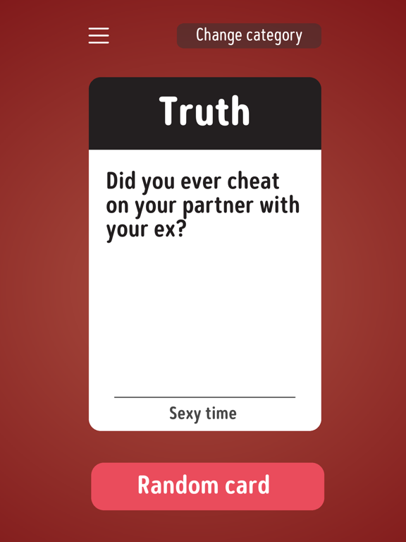 Truth Or Dare - Dirty Picolo iPad screenshot 5 - Entertainment app