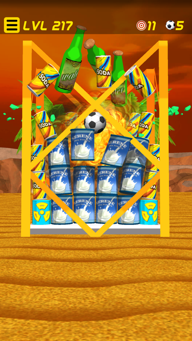 Soccer Ball Knockdown Screenshot