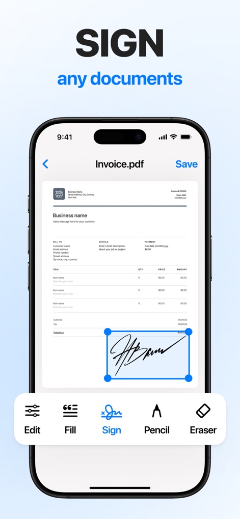 eSign: Fill, Sign Documents - Business App | MWM