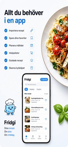 Fridgi: Recipe & Meal planner Screenshot 8 of 8