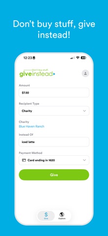 GiveInstead Screenshot 1 of 5