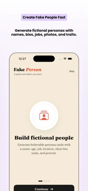 Fake Person Generator screenshot 1