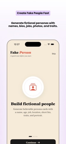 Fake Person Generator screenshot