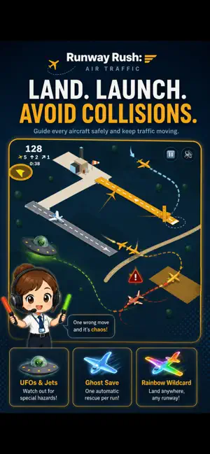 Runway Rush: Air Traffic screenshot 2