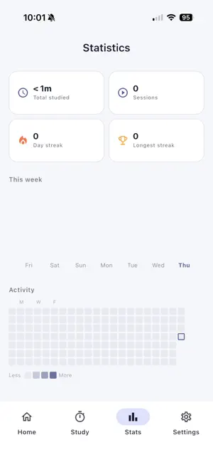 Exam Study Tracker screenshot 1