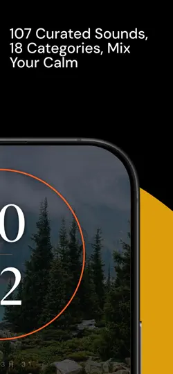 Скриншот MoonSound: Часы и звуки на iPhone 3