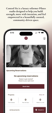 Control Six Pilates screenshot