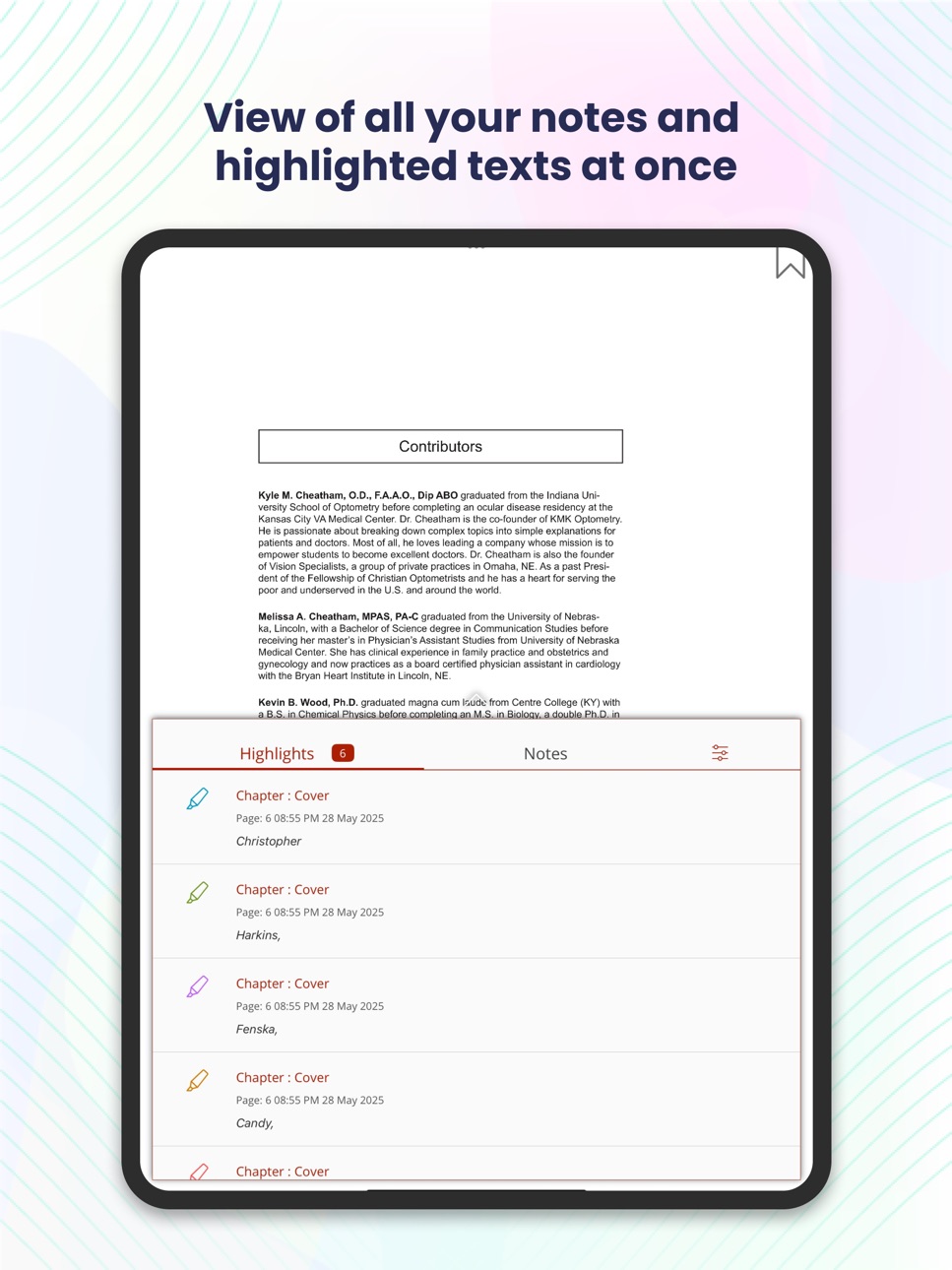 iPad screenshot
