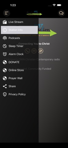 The Connection 103.7 iPhone screenshot