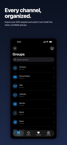 SimpleIPTV screenshot
