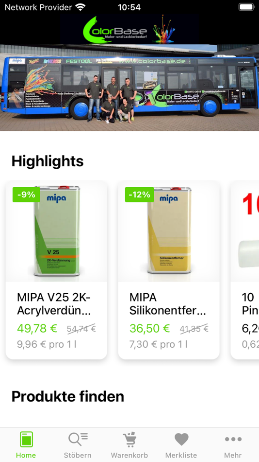 #1. ColorBase Lackierbedarf (iOS) By: ColorBase Lackierbedarf GmbH & Co. KG