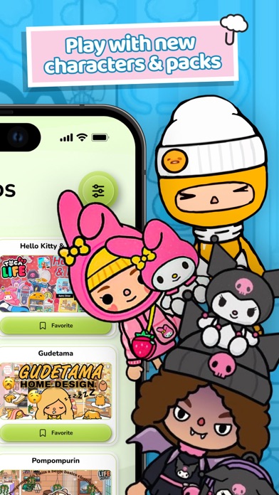 Cinnamoroll Mods for Toca Life Screenshot