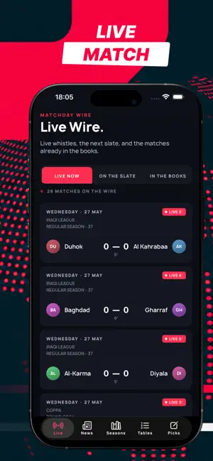 MatchScore: Track screenshot 1