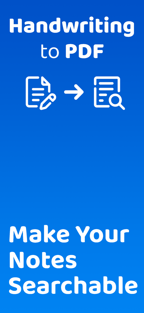 PenToPrint Handwriting to PDF screenshot 1