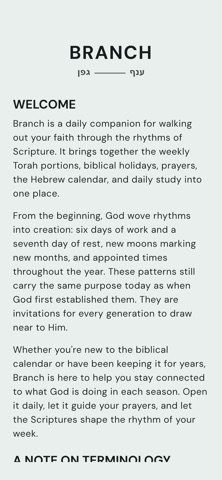 Branch Daily iPhone screenshot