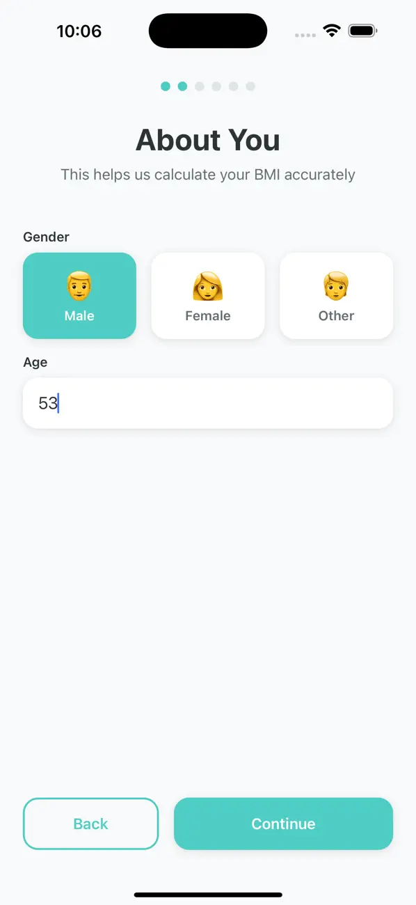 Screenshot #2 pour BK Weight Tracker
