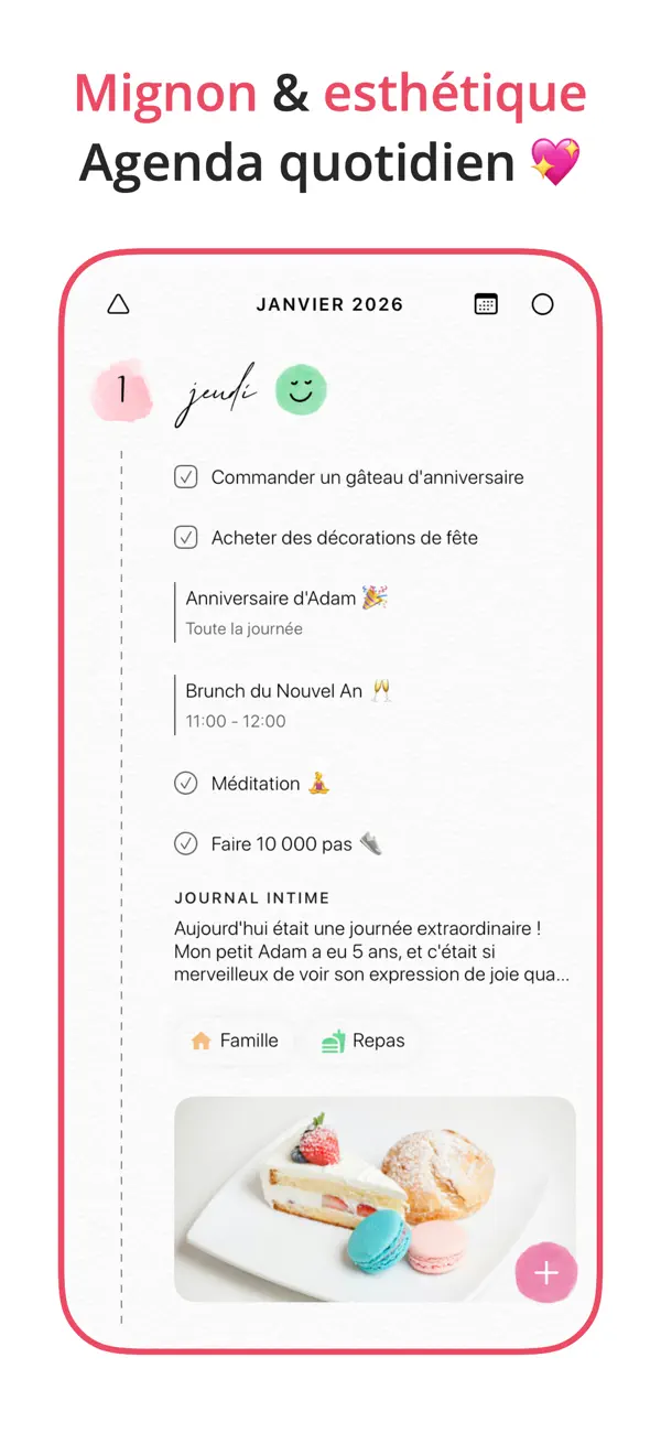 Screenshot #1 pour Planner et To Do List - Floret