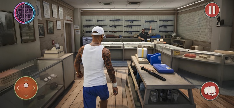 Grand Gangster Crime City War screenshot 2