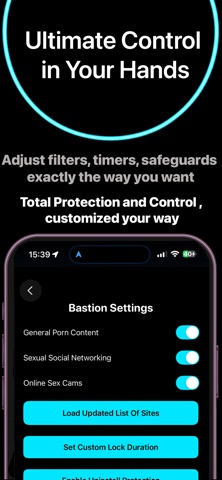Bastion: Block Adult Content screenshot
