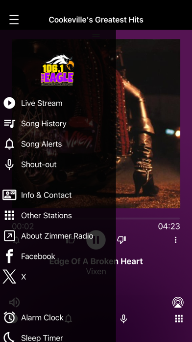 106.1 The Eagle Screenshot