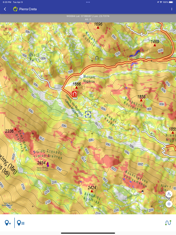 Anavasi mapp - Hiking mapsのおすすめ画像5