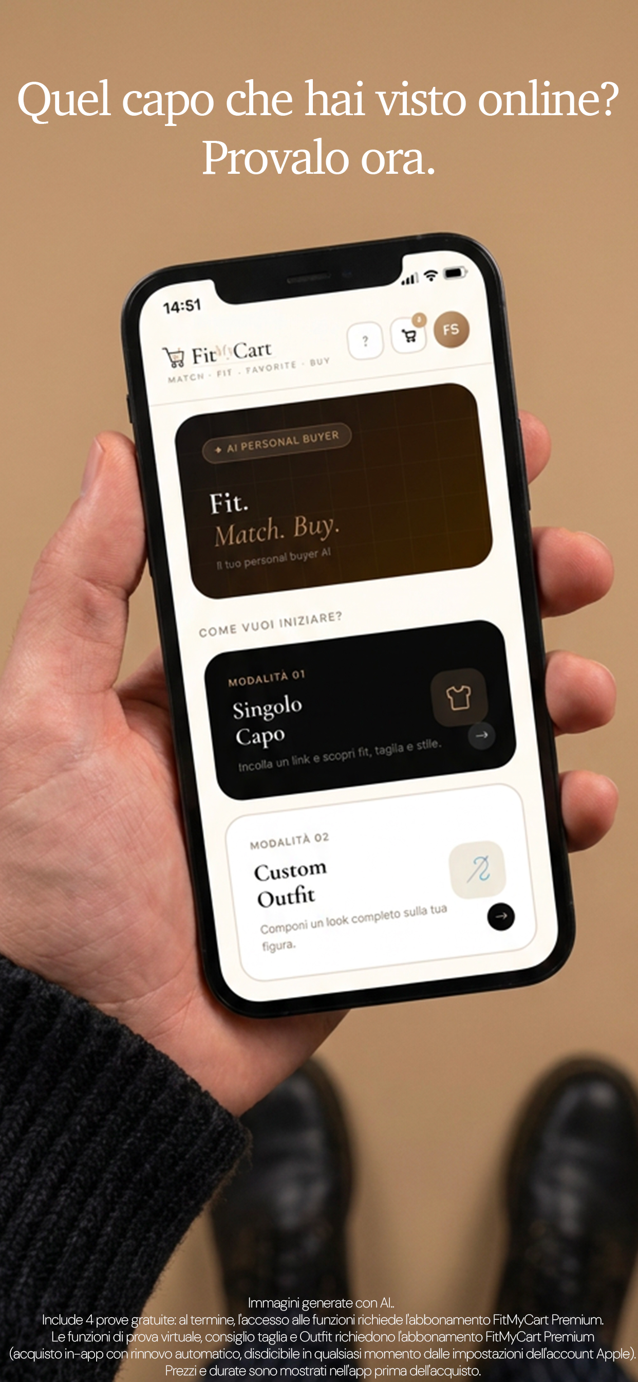FitMyCart - Prova Outfit AI screenshot 3