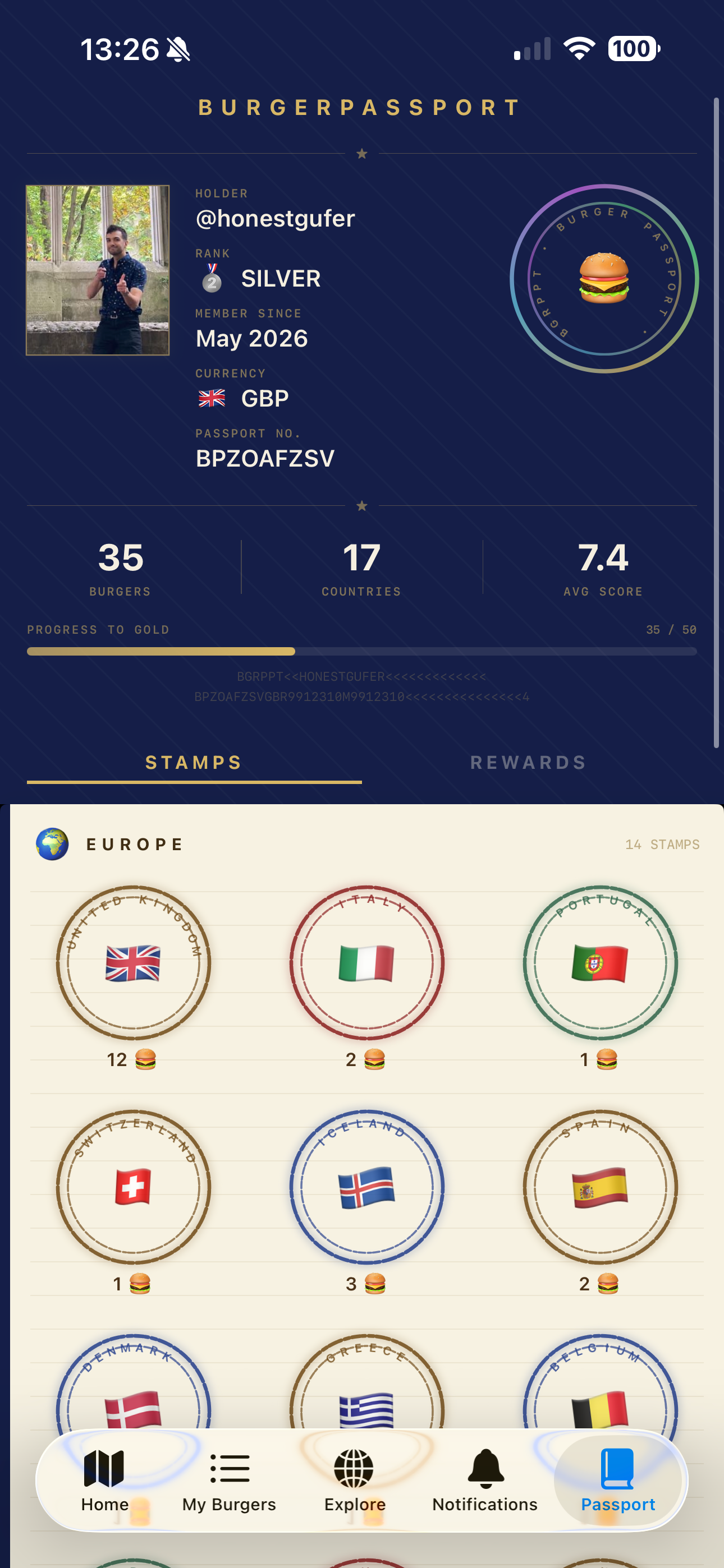 BurgerPassport