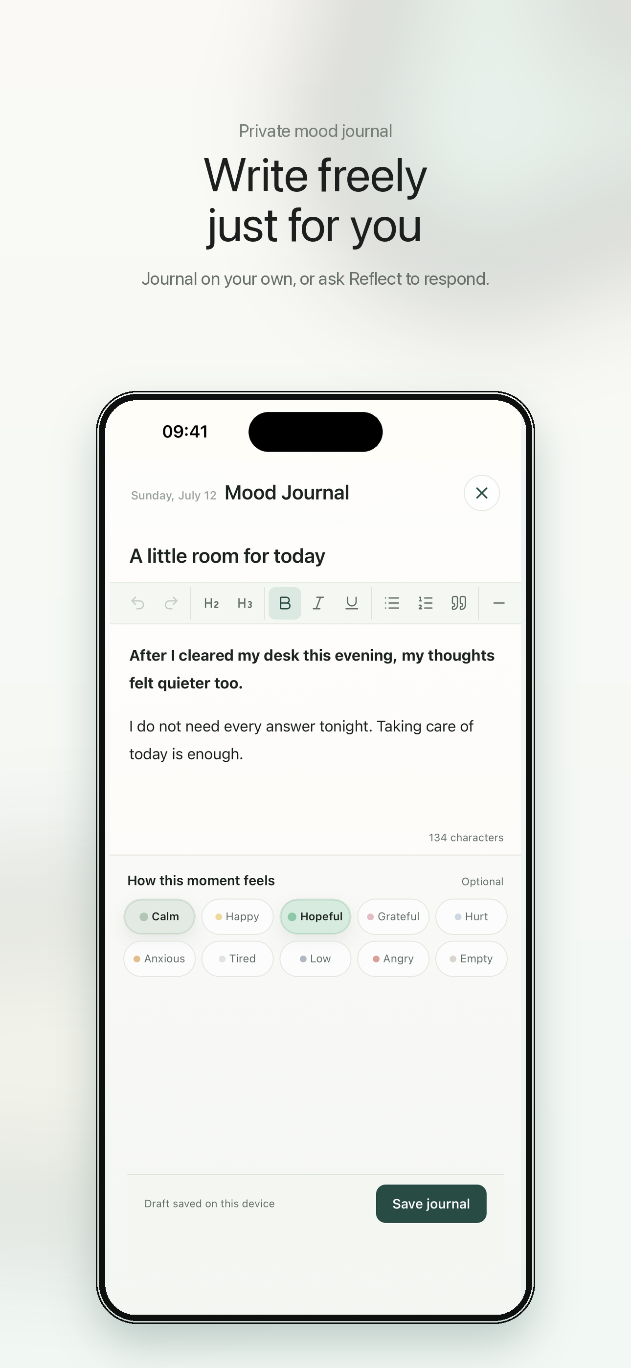 Daily Mood: Mood Journal screenshot 7