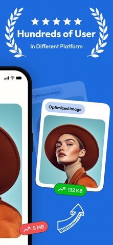 Compress Photos Size Image iPhone screenshot