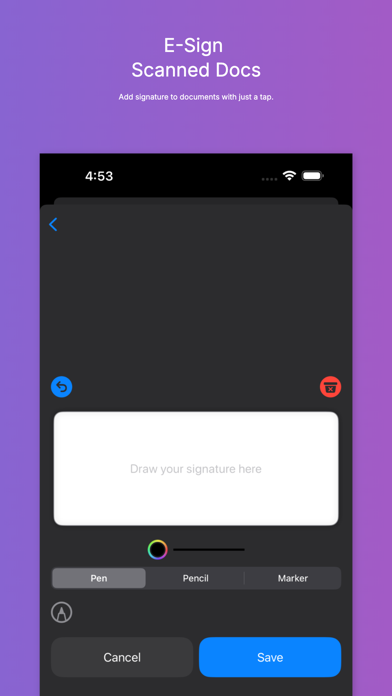 App screenshot