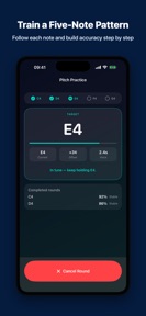 Vocal Pitch Monitor: Tuner screenshot